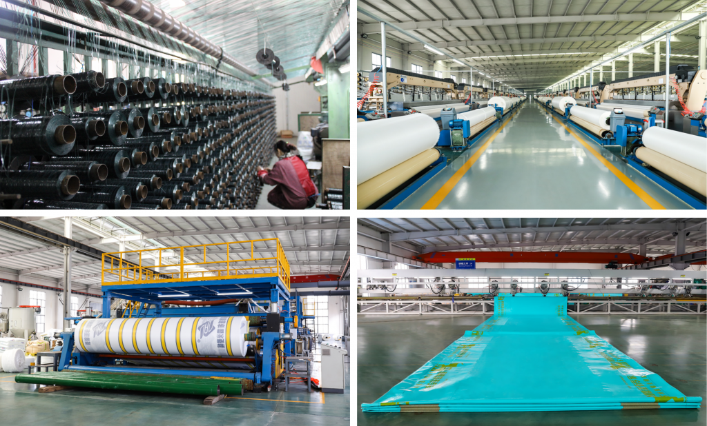 YDH Plastic HDPE tarpaulin factory
