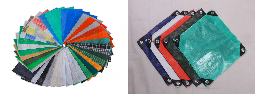 HDPE tarpaulin colors and specifications