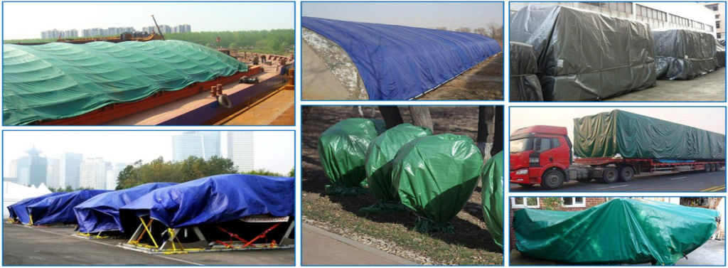 HDPE tarpaulin outdoor applications